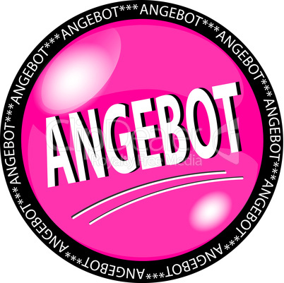 pink button angebot