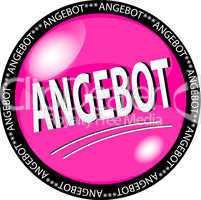 pink button angebot