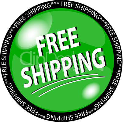 grüner free shipping button