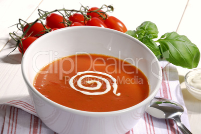 Tomatencremesuppe