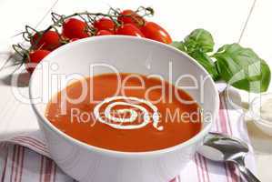 Tomatencremesuppe