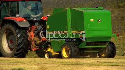 Landwirtschaft mit Traktor