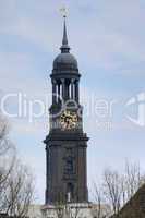 Turm der St. Michaelis Kirche Hamburg