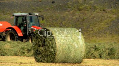 Landwirtschaft mit Traktor