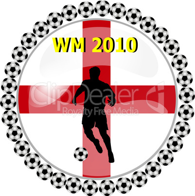 fussball button england