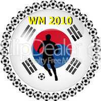 fussball button süd korea