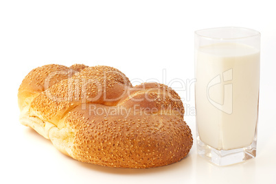 Bread with milk