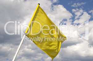 Yellow flag.