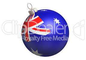glitter ball australia flag