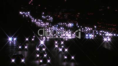 Night illumination at 401 Highway