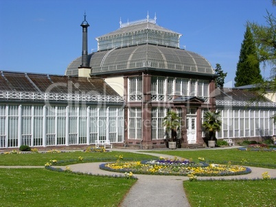 Historisches Gewächshaus in Kassel, Deutschland
