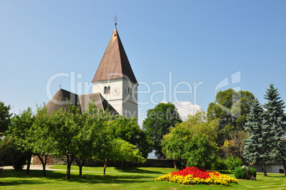 Kirche in Freiland, Steiermark, Österreich