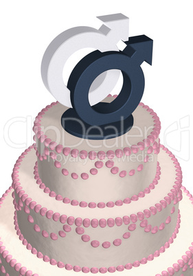 wedding cake gay