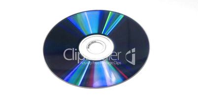 Blue DVD rotating
