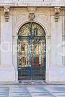 door of an old building