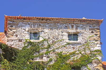 old stone house