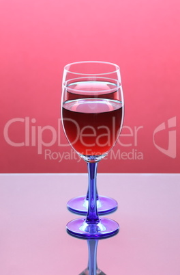 Two Full Wine Glasses