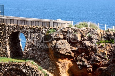 Bridge on the coast