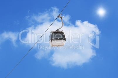 A cable car