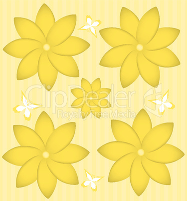 Vector Floral Background