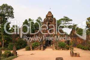 Tempel Ta Prohm beim Tonle Bati See