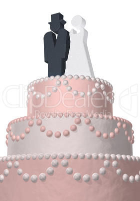 wedding cake male female