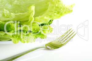 grüner Salatteller