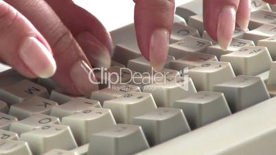 White keyboard