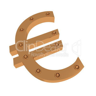Mark of euro #1