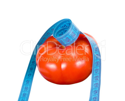 tomato and tape measure