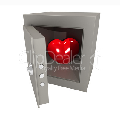 Heart in the safe # 1