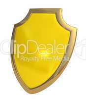 Yellow shield