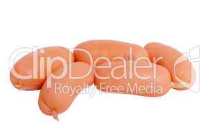 small sausage(clipping path included)