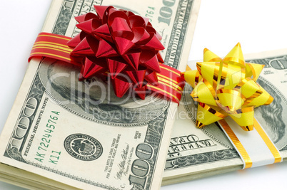 Money on gift