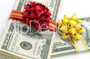 Money on gift