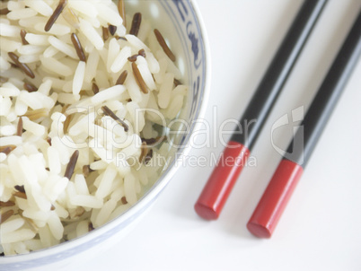 Schale Reis