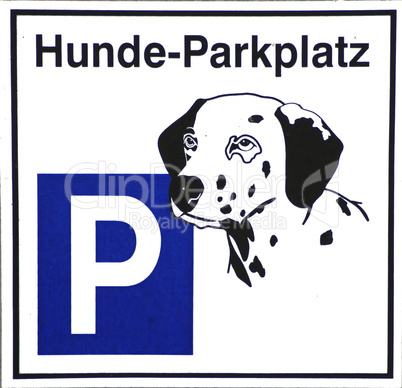 Hunde-Parkplatz