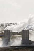 Geothermal Power Station in Iceland