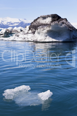 Melting Glacial Icebergs