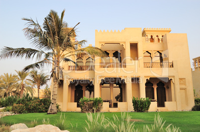 Villa in luxurious hotel, Dubai, UAE
