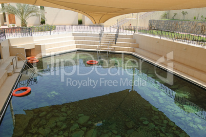Thermal spring and spa pool, UAE