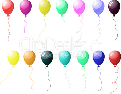 bunte Luftballons