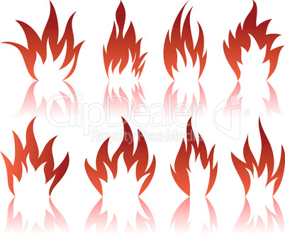 fire patterns set