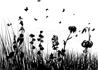 meadow silhouettes