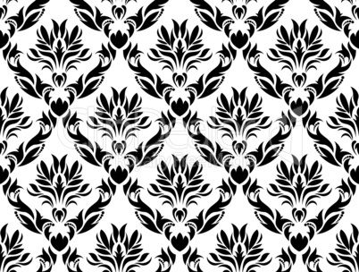 seamless damask pattern