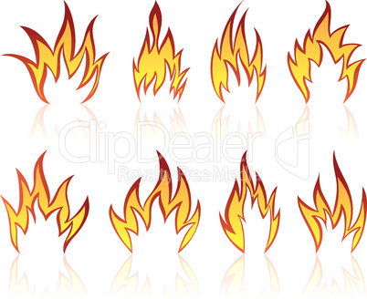 fire patterns set