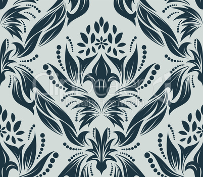 seamless damask pattern