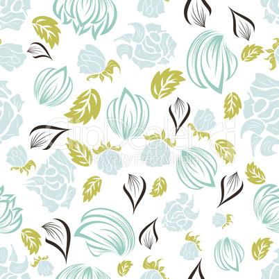 seamless floral background