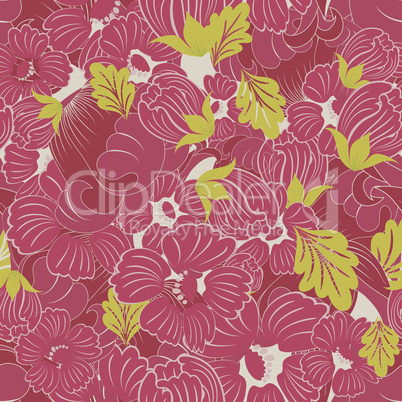 seamless floral background