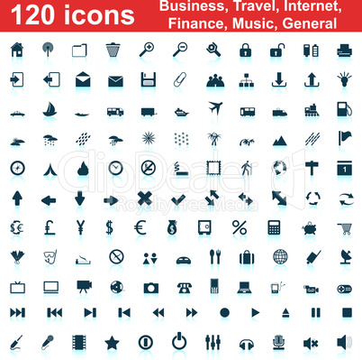 120 icons set